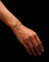 Maria Nilsdotter Tiny Tuvstarr’S Star Bracelet Gold