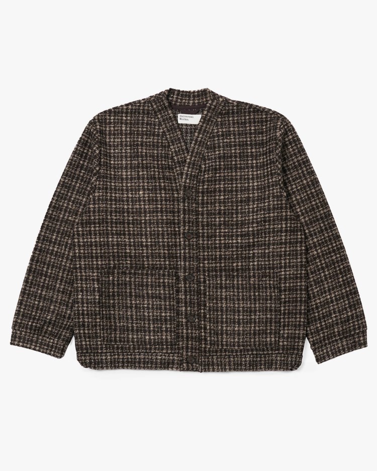 Universal Works Advance Cardigan Brown