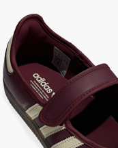 Adidas Originals Samba Jane Shoes W Maroon/Cream White/Gold Metallic