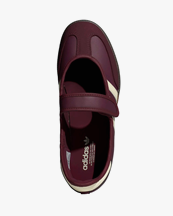 Adidas Originals Samba Jane Shoes W Maroon/Cream White/Gold Metallic