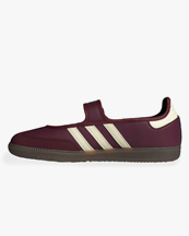 Adidas Originals Samba Jane Shoes W Maroon/Cream White/Gold Metallic