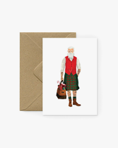 Parlebo Hipster Santa Card