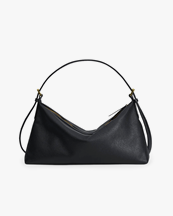 ATP Atelier Castellare Shoulder Bag Black Grained Calf
