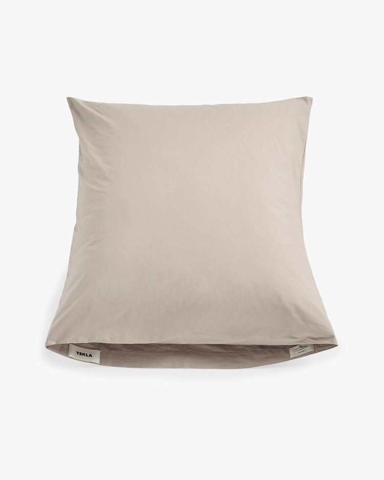 Tekla Percale Pillow Sham Clay