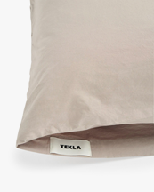 Tekla Percale Pillow Sham Clay