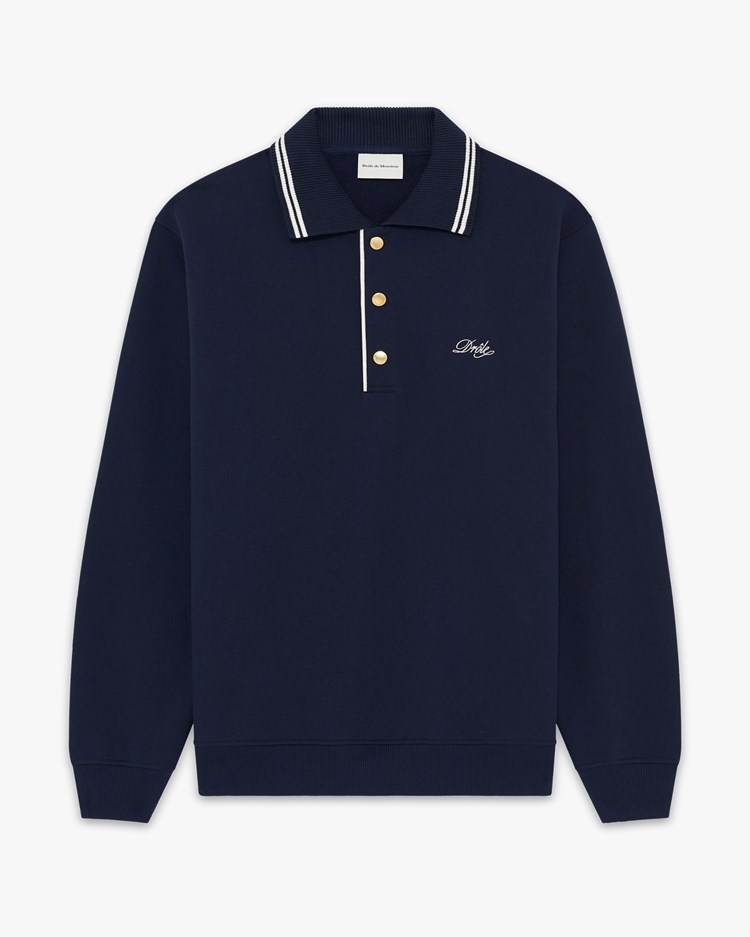 Drôle De Monsieur Drôle Polo Navy