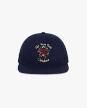 Drôle De Monsieur Casquette Slogan Rose Cap Navy