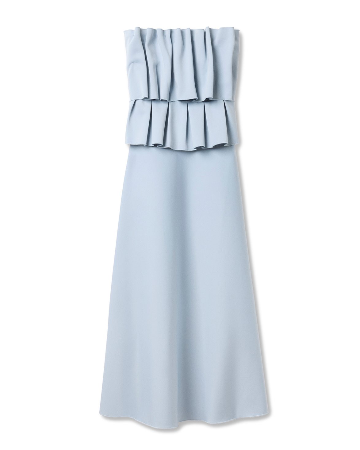 House of Dagmar Sculpted Tube Dress Dove Blue - Vallgatan 12 House of Dagmar Sculpted Tube Dress Dove Blue - Vallgatan 12