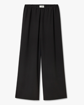 House of Dagmar Fluid Crepe Trousers Black