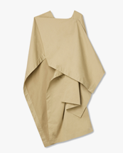 House of Dagmar Trench Cape Khaki Beige