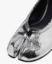 Maison Margiela Tabi Ballerina Flats Silver