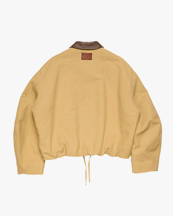 Acne Studios Twill Bomber Jacket Sand Beige