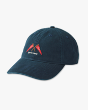 Forét Pennant Washed Cap Navy
