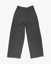 Acne Studios Pleated Stripe Suit Trousers Grey