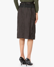 Maison Margiela Reworked Midi Skirt Carbon/Black