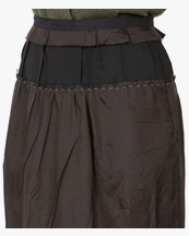 Maison Margiela Reworked Midi Skirt Carbon/Black