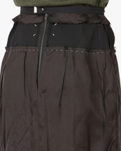 Maison Margiela Reworked Midi Skirt Carbon/Black