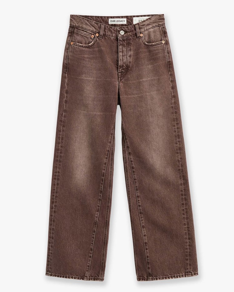 Our Legacy Treble Cut Overdyed Choco Melon