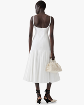 Jacquemus La Robe Agave Dress White