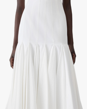 Jacquemus La Robe Agave Dress White