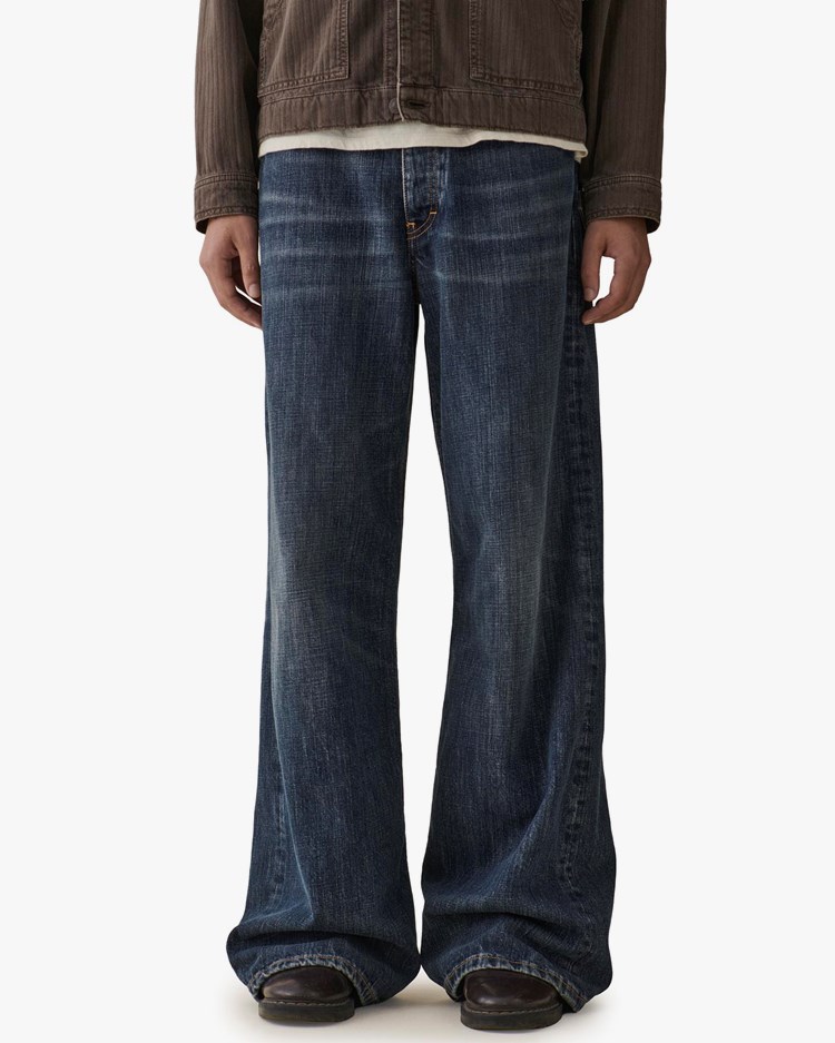 Jeanerica Gion Jeans Dark Blue Righe