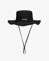 Jacquemus Le Bob Artichaut Bucket Hat Black