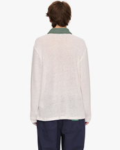 Palmes Knitted Rugby Off White