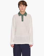 Palmes Knitted Rugby Off White