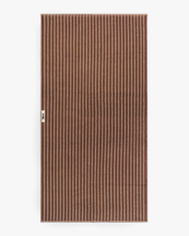 Tekla Terry Towel Rust Stripes