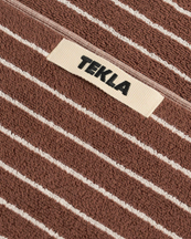 Tekla Terry Towel Rust Stripes