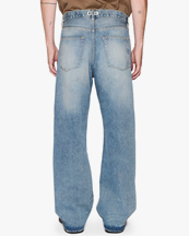 HOPE Criss Loose Fit Jeans Light Blue Crease