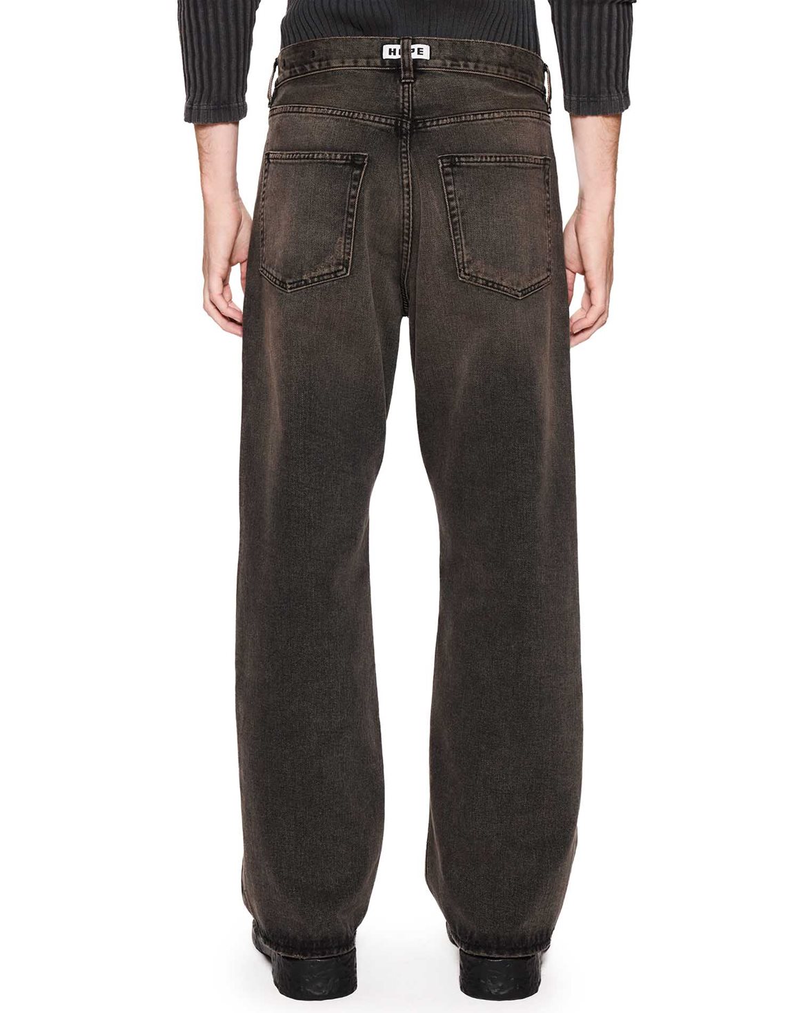 Hope Criss Loose Fit Jeans Dirty Black Vintage - Vallgatan 12