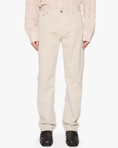 Hope Rush Relaxed Bootcut Jeans Washed Ecru