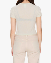 HOPE Vile Tee Pastel Green Crepe Jersey