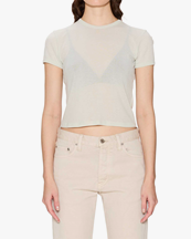 HOPE Vile Tee Pastel Green Crepe Jersey