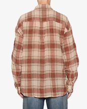 Hope Room Shirt Faded Red Check