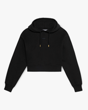 Jacquemus Le Hoodie Gros Grain Hooded Sweatshirt Black