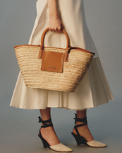 Jacquemus Le Panier Soli Basket Bag Light Brown 2