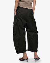 Acne Studios Belted Cargo Trousers Black