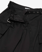 Acne Studios Belted Cargo Trousers Black