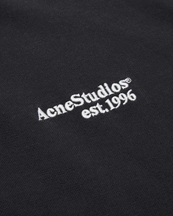 Acne Studios Relaxed Polo T-Shirt Black