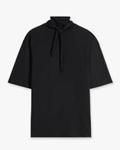 LEMAIRE T-Shirt With Foulard Black