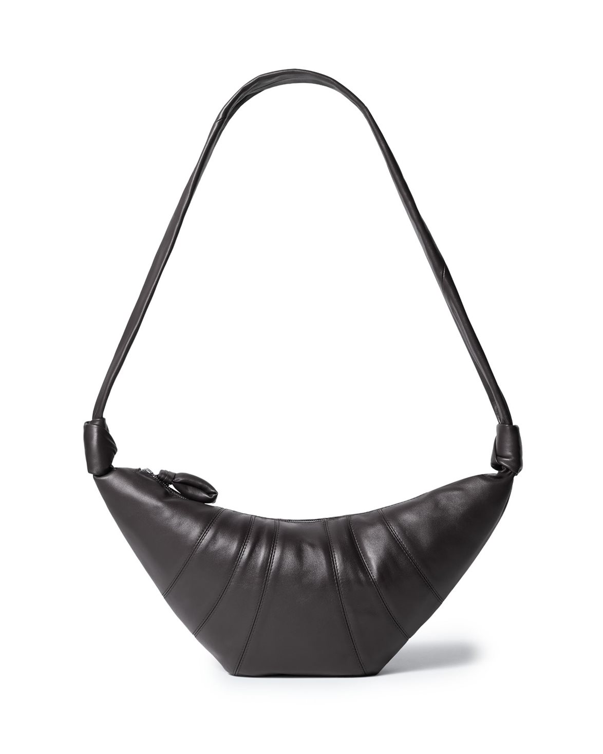 バッグ LEMAIRE Medium Croissant Bag LEMAIRE Medium Croissant Bag Nappa Leather Dark Chocolate