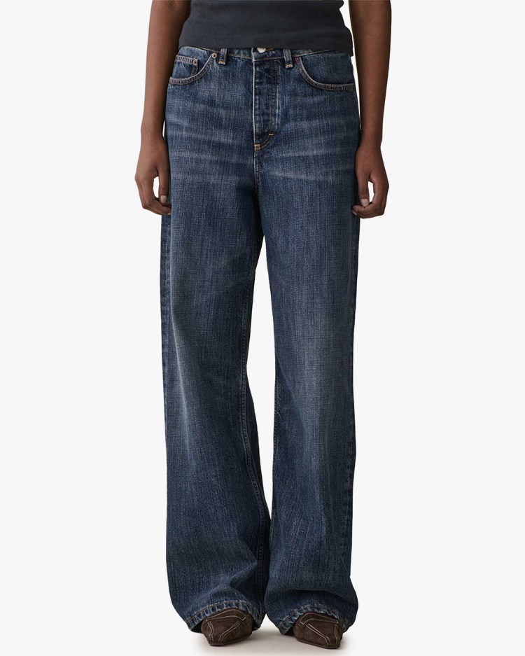 Jeanerica Belem Jeans Dark Blue Righe