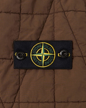 Stone Island 4100014 Quilted Cotton Nylon Jacket Shadow Brown