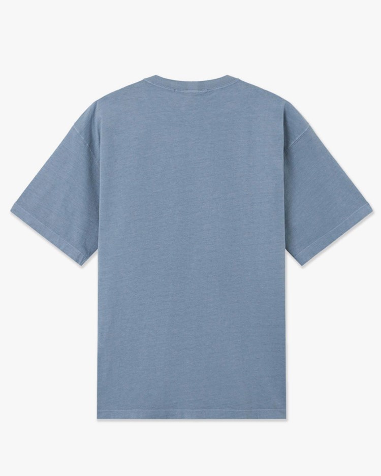 S*K様 STONE  GARMENT DYED SHIRT BLO Stone Island 2100030 Garment Dyed Cotton T-Shirt Dark Blue