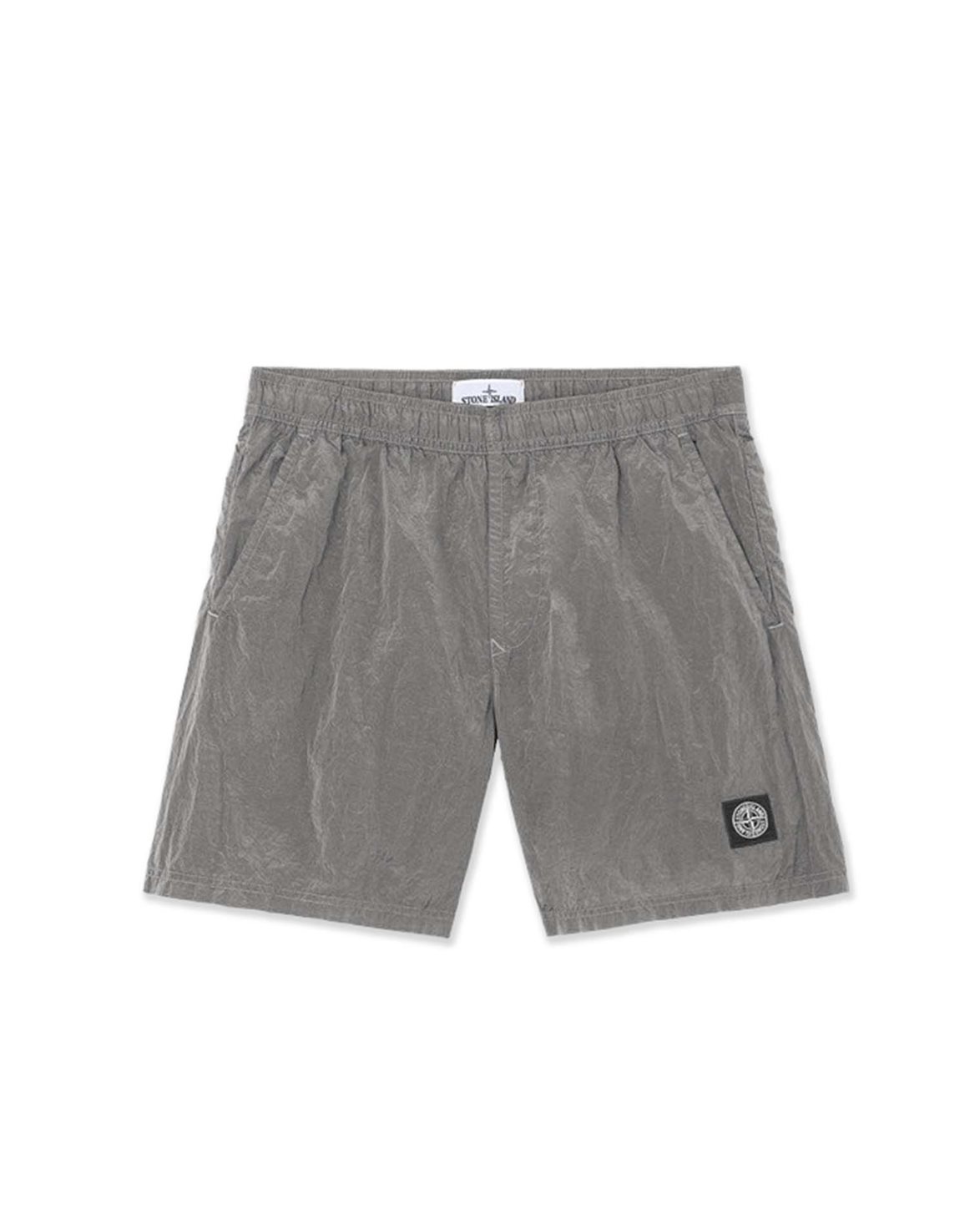 Stone Island B100004 Nylon Metal Shorts Pearl Grey - Vallgatan 12