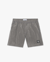 Stone Island B100004 Nylon Metal Shorts Pearl Grey