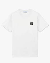 Stone Island 2100027 Cotton Crewneck T-Shirt White