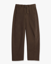LEMAIRE Twisted Belted Pants Cacao